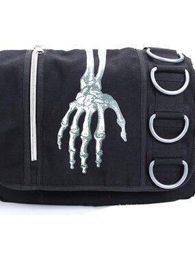 Goth Y2k EMO Messenger Bag Grunge Street Hipster Backpack BB3023